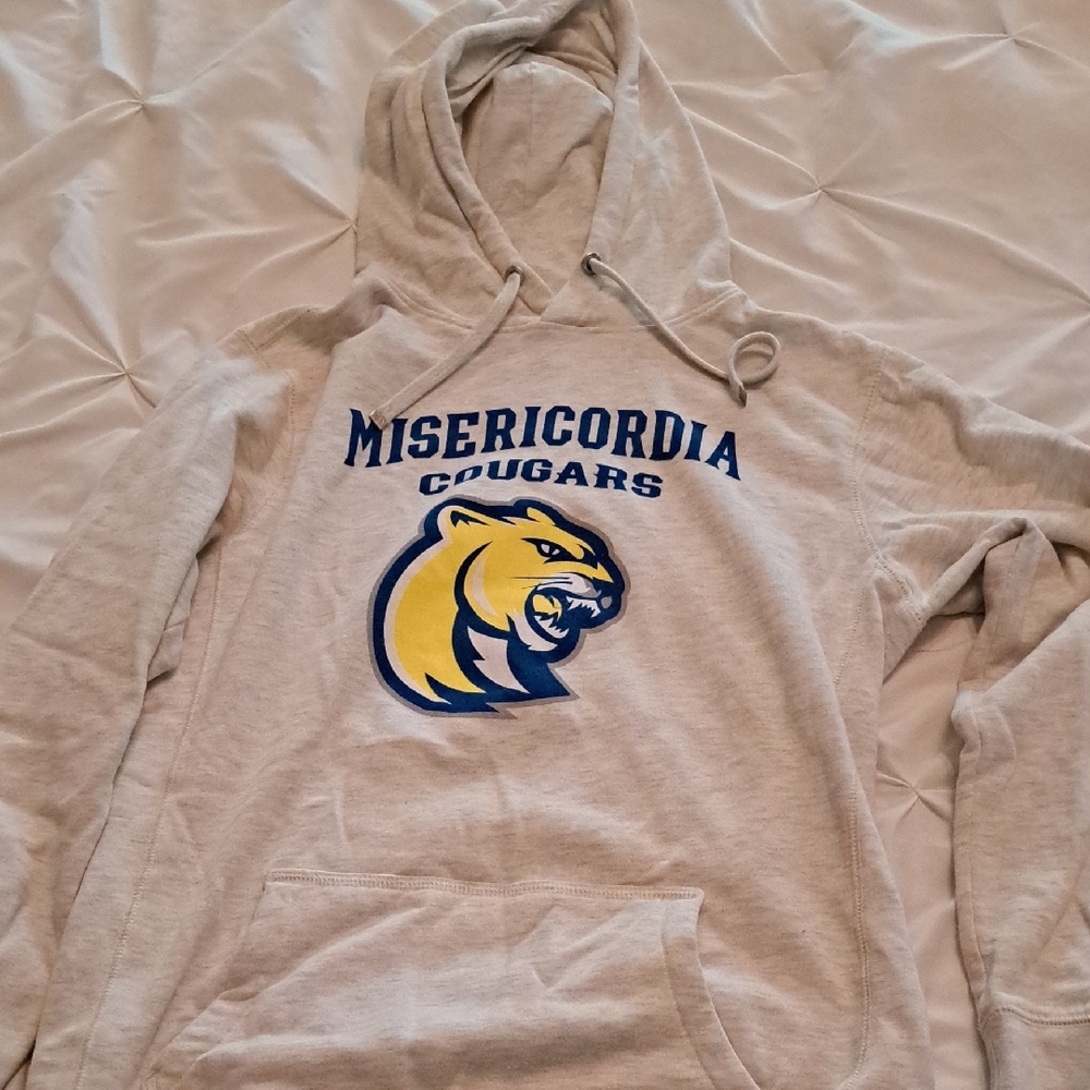 Misericordia Cougars Gray Hoodie